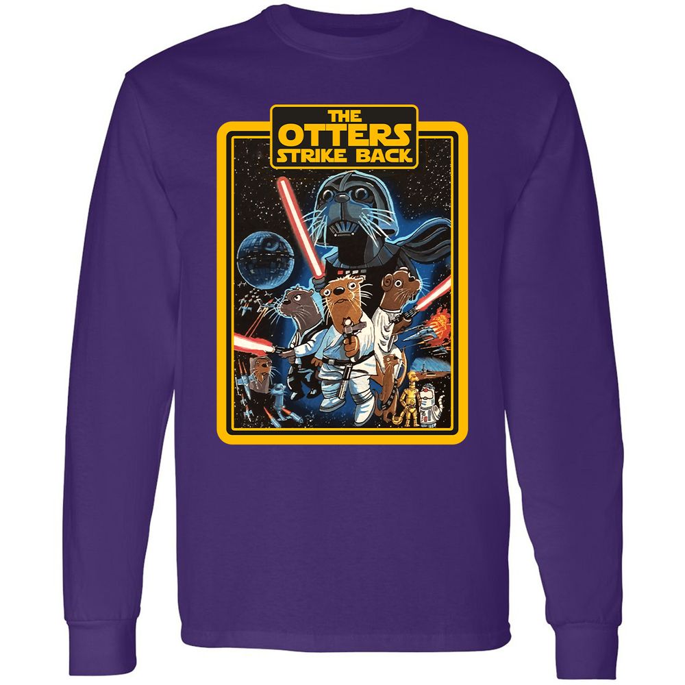 Long Sleeve T-Shirt - LEVUQCU7 - Purple - 13