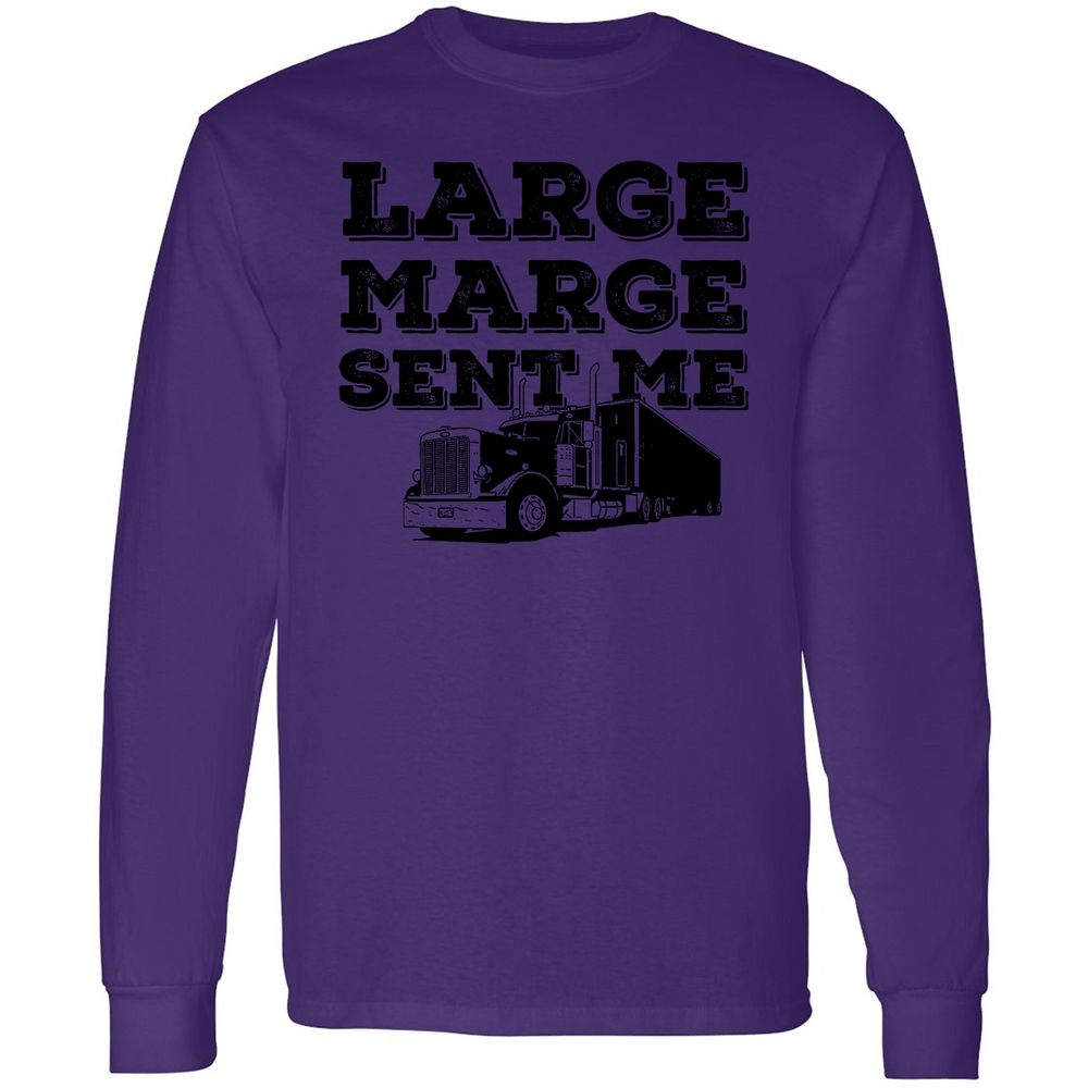 Long Sleeve T-Shirt - F2DF6MXV - Purple - 13