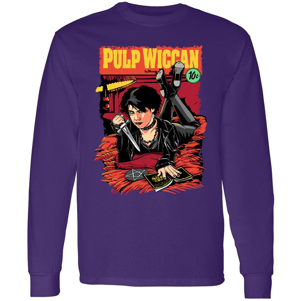 Long Sleeve T-Shirt - Z6DATNVE - Purple - 13