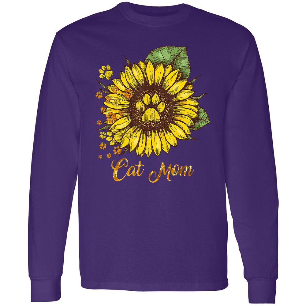 Long Sleeve T-Shirt - 1L78YT1F - Purple - 13