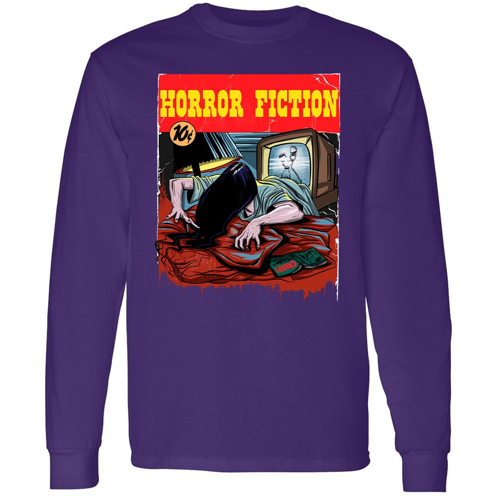 Long Sleeve T-Shirt - GQAF51KG - Purple - 13