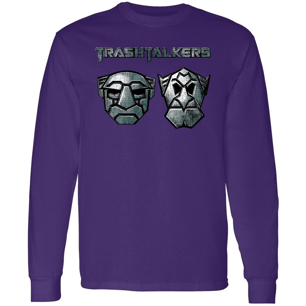 Long Sleeve T-Shirt - X3PATVGQ - Purple - 13