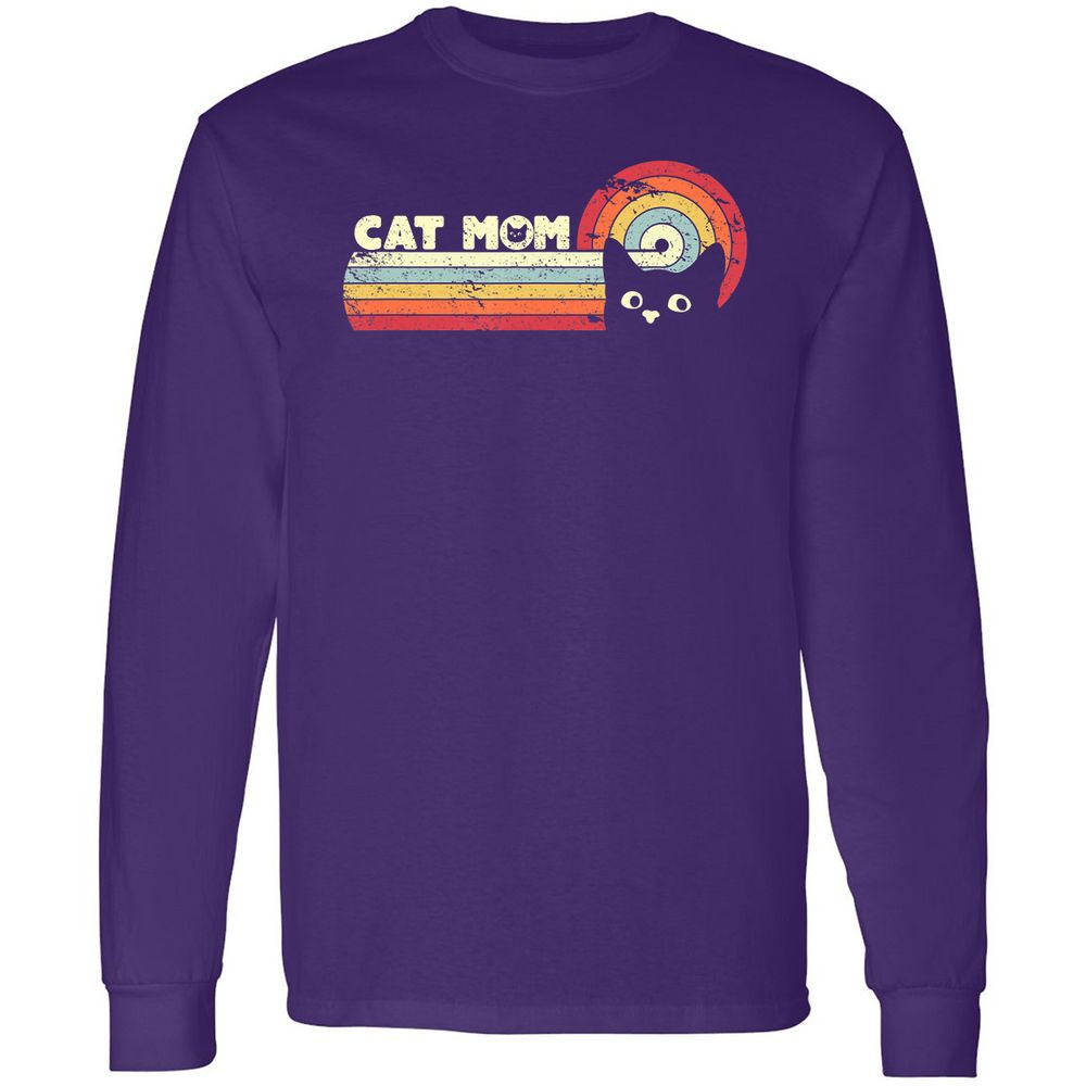 Long Sleeve T-Shirt - GCV2KSH6 - Purple - 13