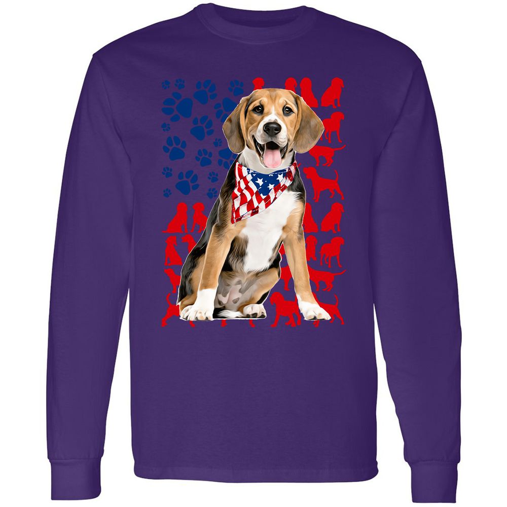 Long Sleeve T-Shirt - ALEVVJUZ - Purple - 13