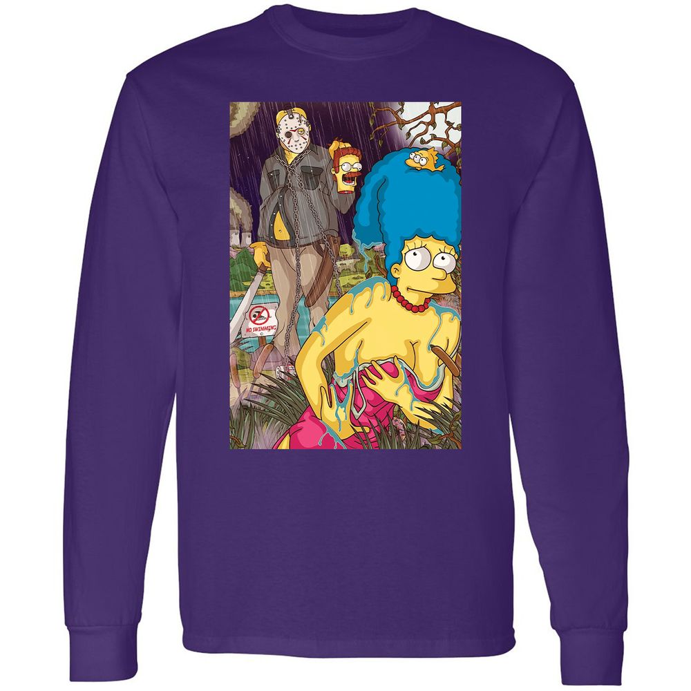 Long Sleeve T-Shirt - RDLYBUW2 - Purple - 13