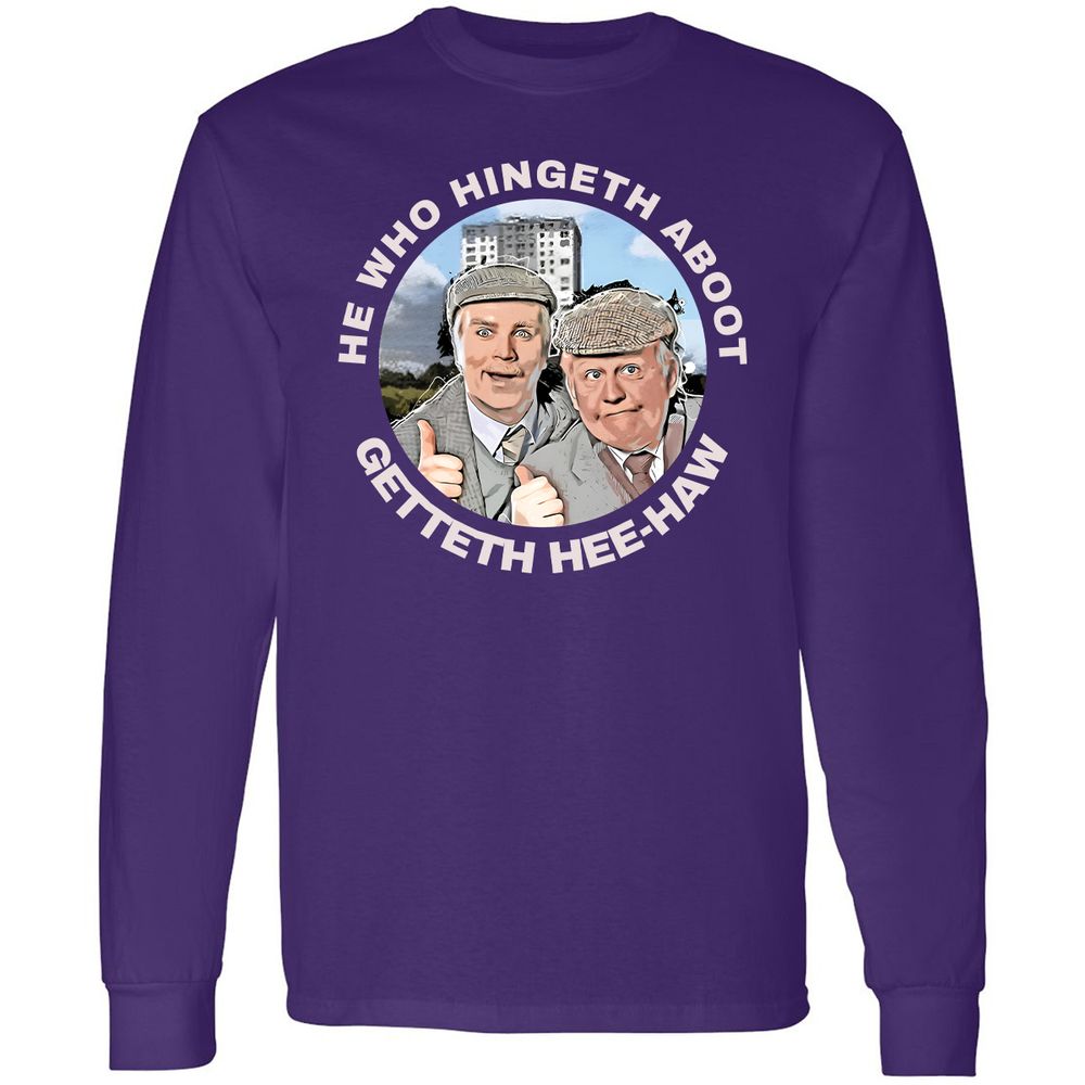 Long Sleeve T-Shirt - VFGZ4A3D - Purple - 13