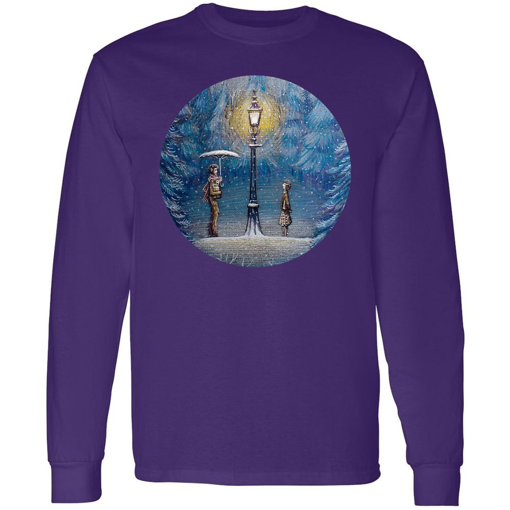 Long Sleeve T-Shirt - K3JVVLNT - Purple - 13