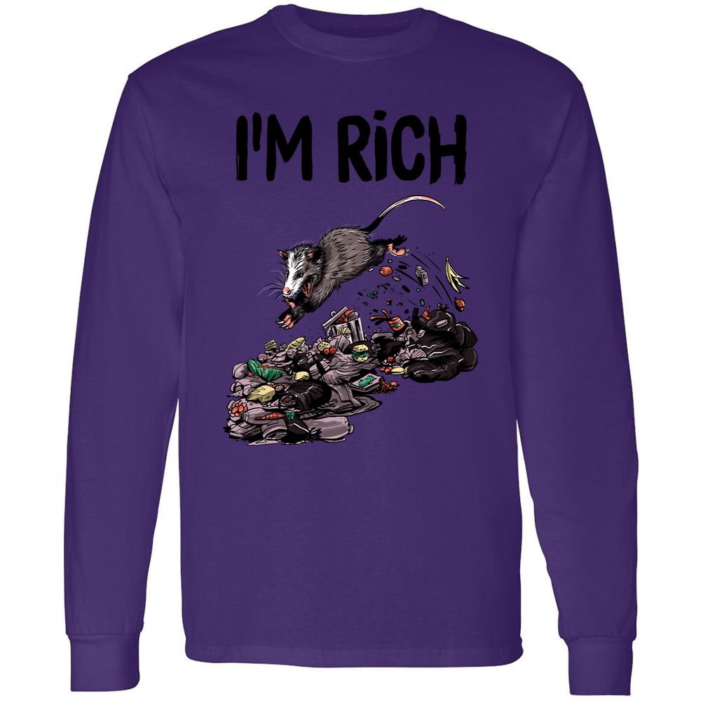 Long Sleeve T-Shirt - KTV3M69T - Purple - 13