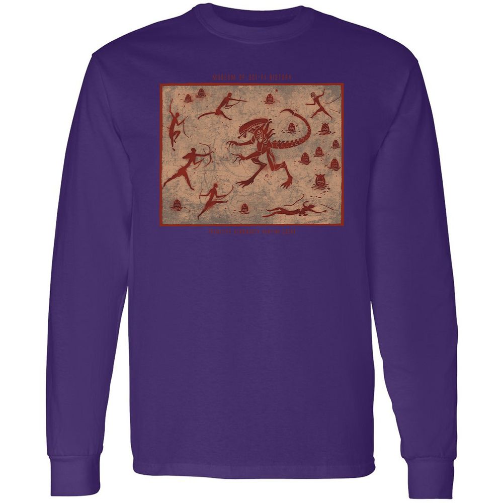 Long Sleeve T-Shirt - 1XZ6EASV - Purple - 13