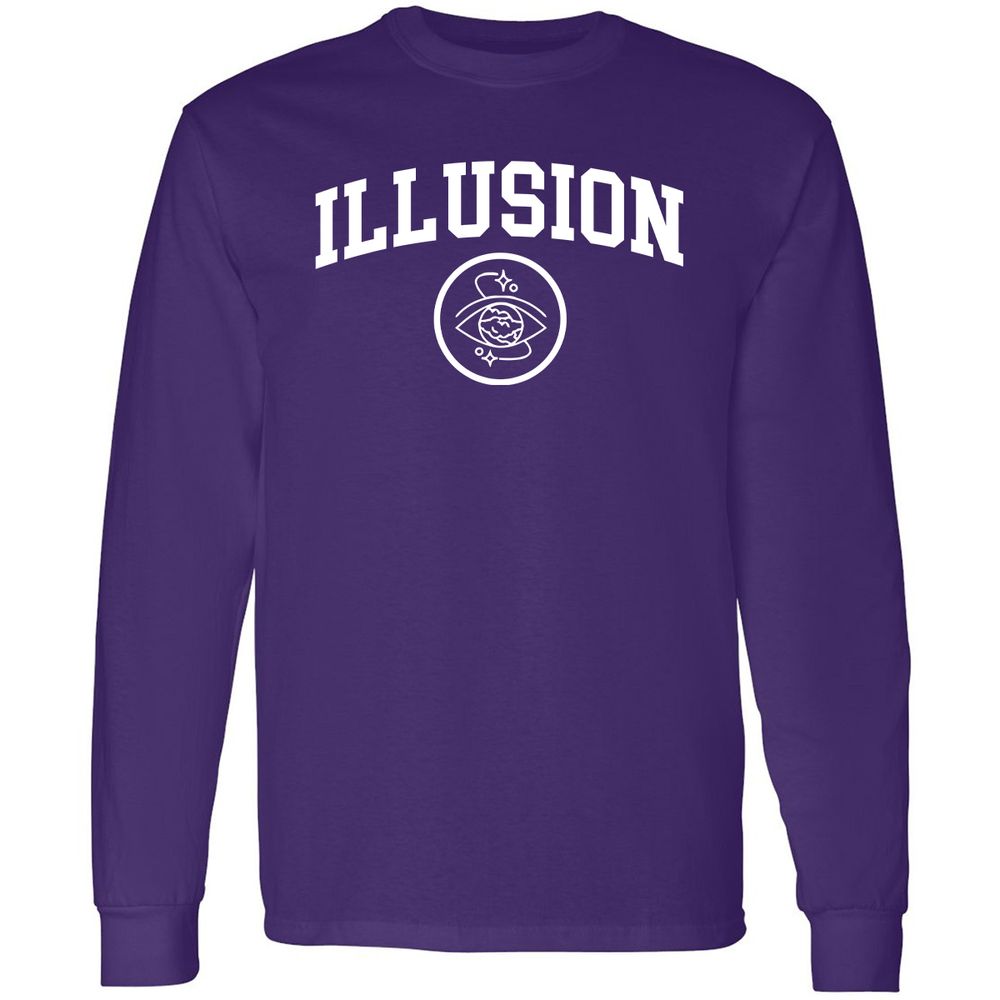 Long Sleeve T-Shirt - LT1FNXPG - Purple - 13