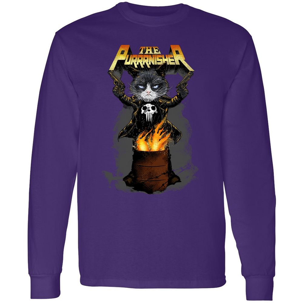 Long Sleeve T-Shirt - MPAXEZ4K - Purple - 13