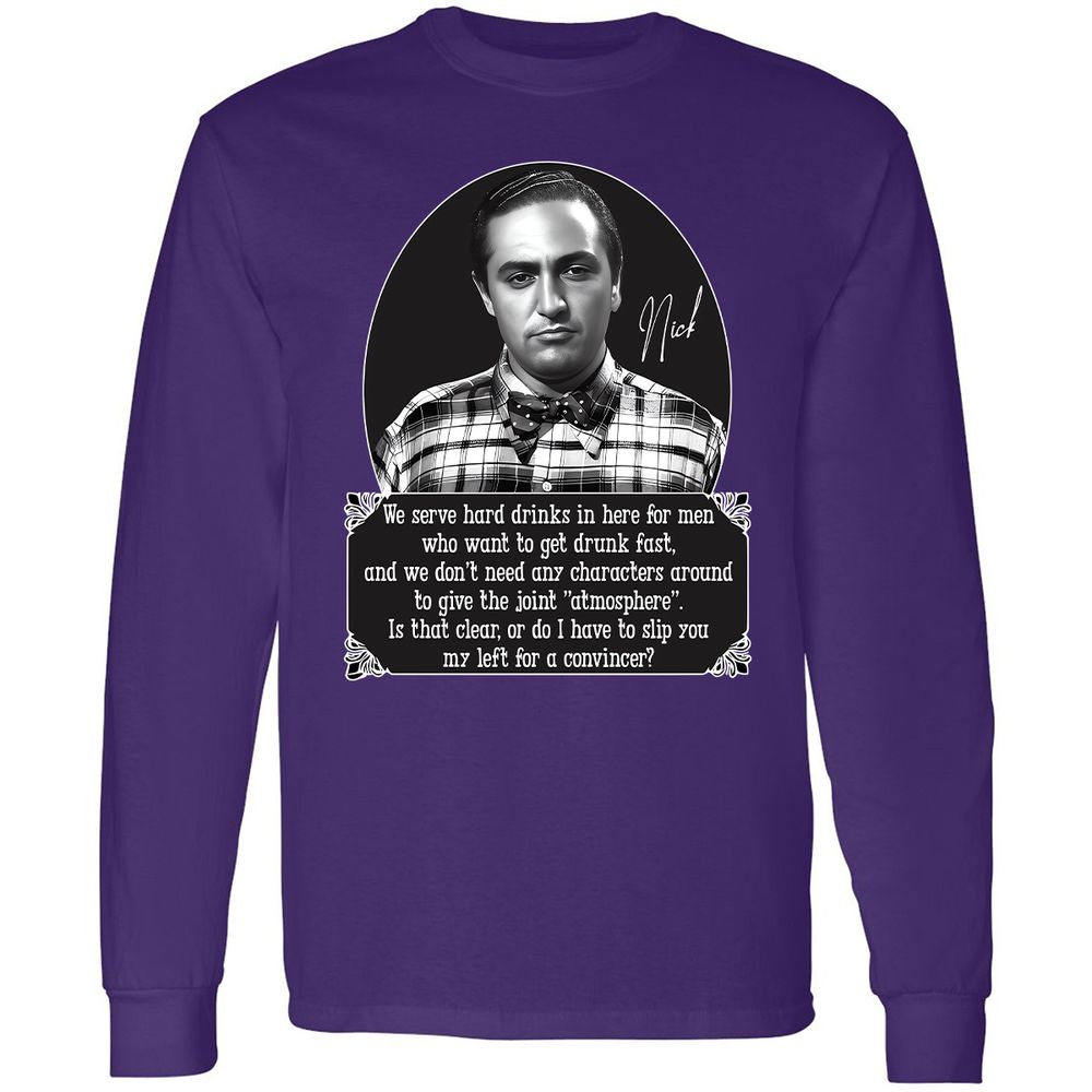 Long Sleeve T-Shirt - LTKMSHEH - Purple - 13
