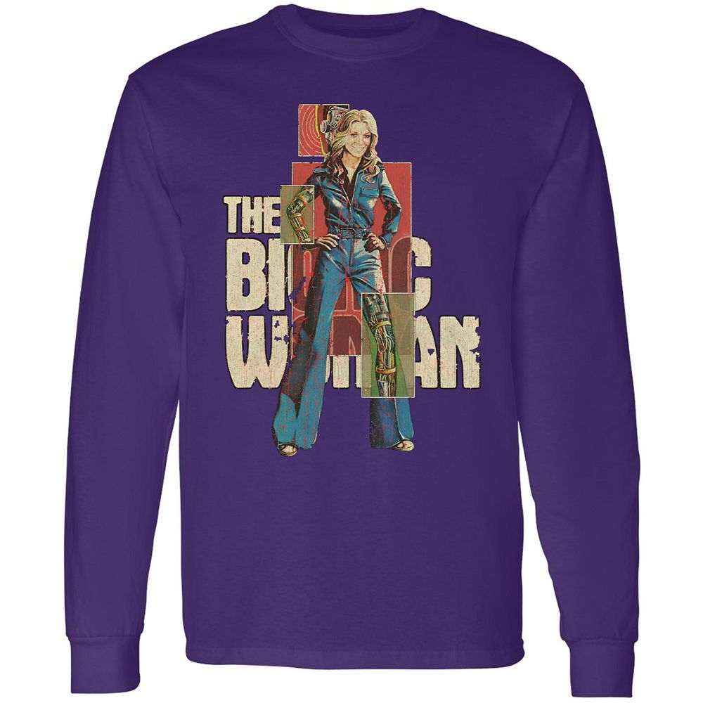 Long Sleeve T-Shirt - MLQ4XJLT - Purple - 13