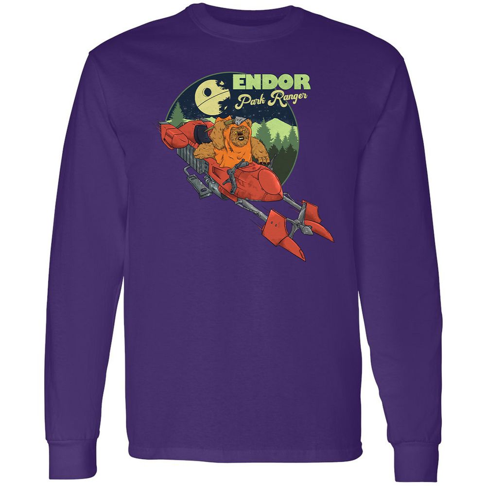 Long Sleeve T-Shirt - FAR6ELM2 - Purple - 13