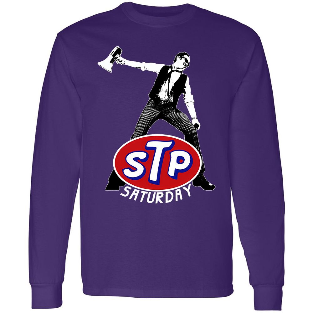 Long Sleeve T-Shirt - 2QVGMJLV - Purple - 13
