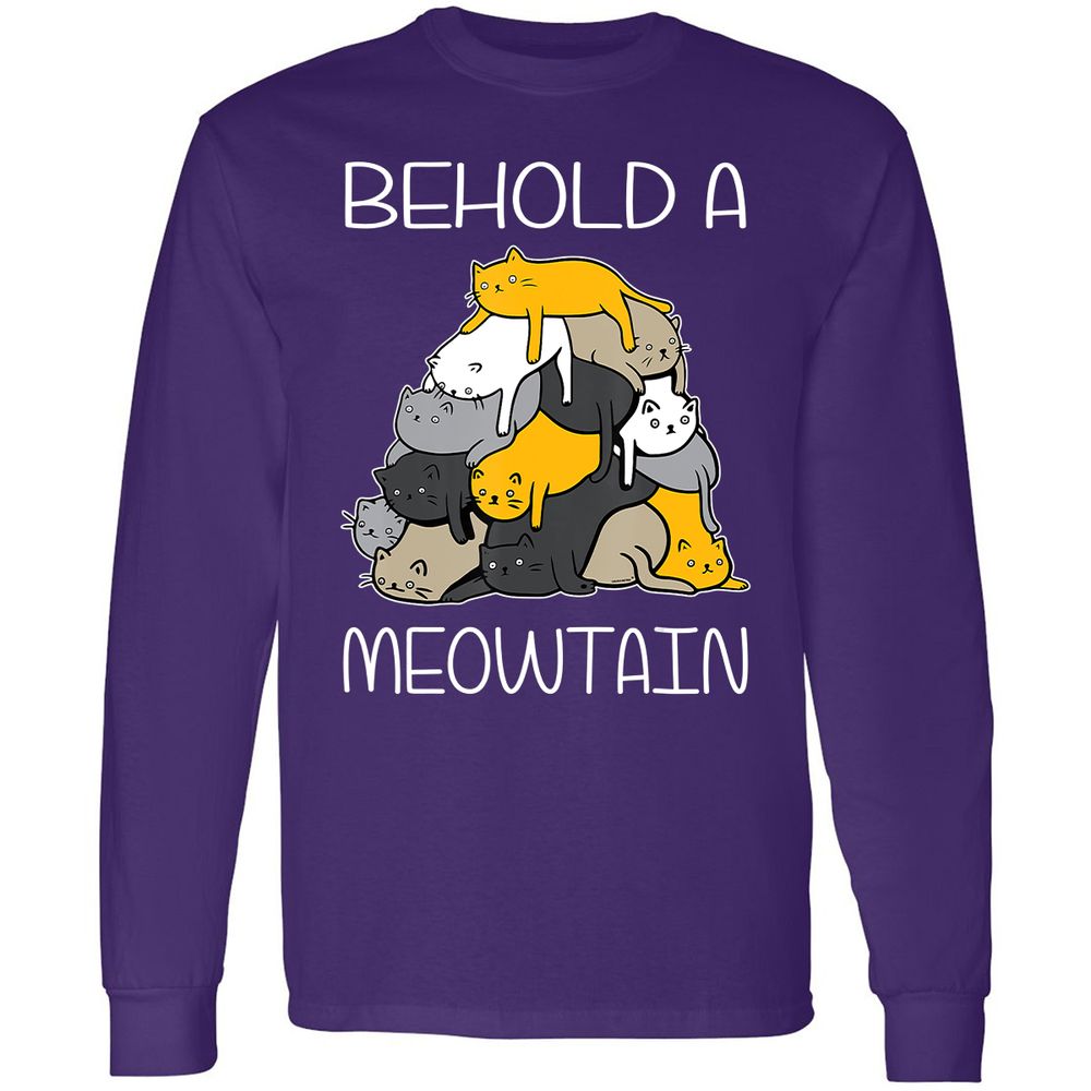 Long Sleeve T-Shirt - CPWWH93B - Purple - 13