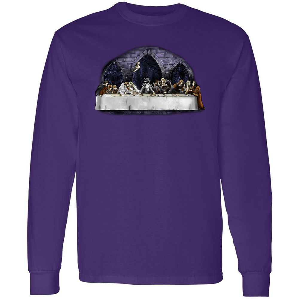 Long Sleeve T-Shirt - ZB3AHBG5 - Purple - 13