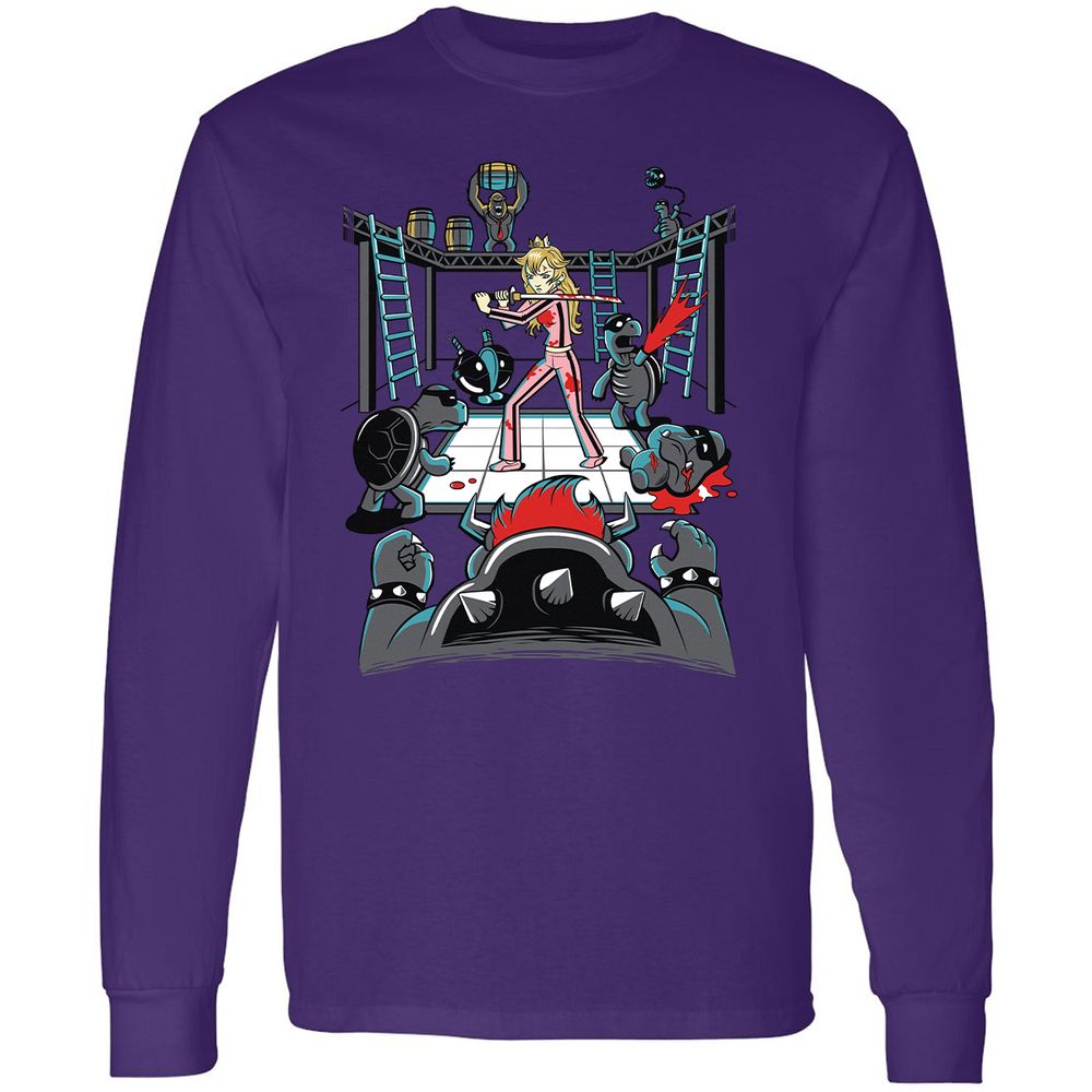 Long Sleeve T-Shirt - VSUGE5HE - Purple - 13