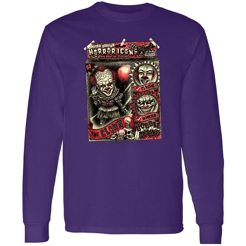 Long Sleeve T-Shirt - YAWFLYJG - Purple - 13