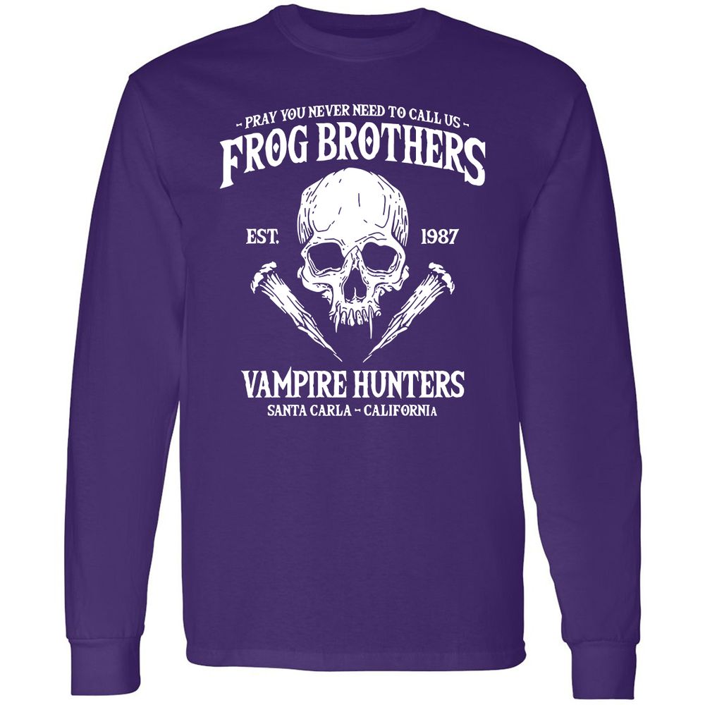 Long Sleeve T-Shirt - Y5KXXZAR - Purple - 13
