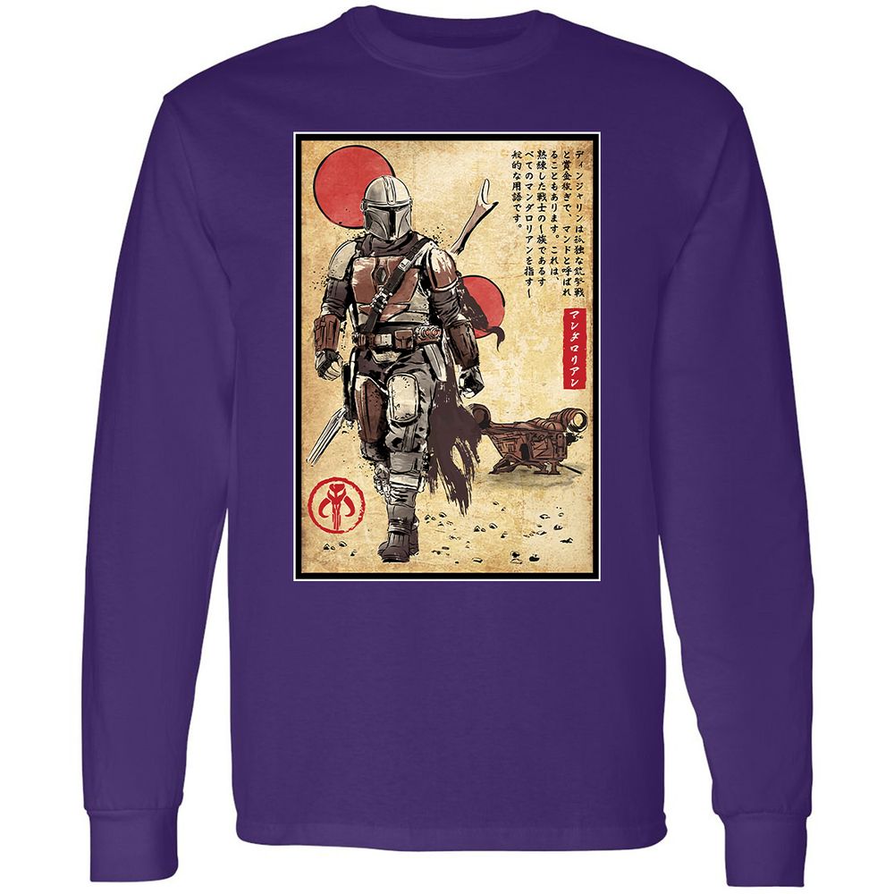 Long Sleeve T-Shirt - NTUADV86 - Purple - 13