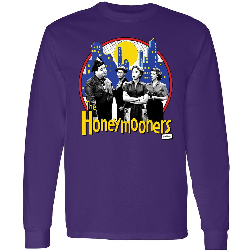 Long Sleeve T-Shirt - WFDGA7G7 - Purple - 13
