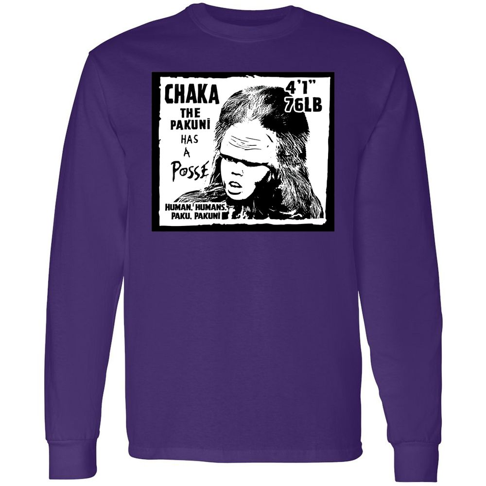 Long Sleeve T-Shirt - KVYY92XZ - Purple - 13
