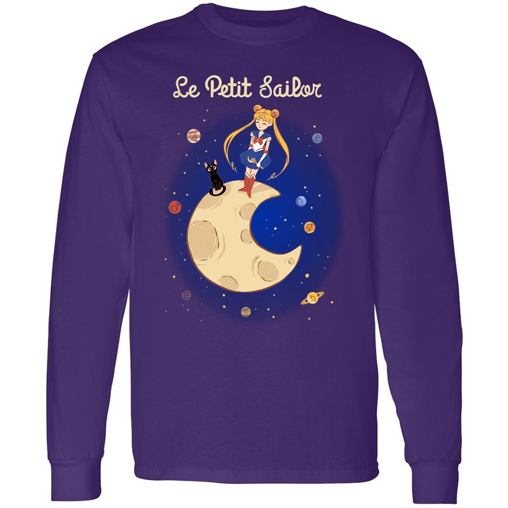 Long Sleeve T-Shirt - C3QSLZRA - Purple - 13