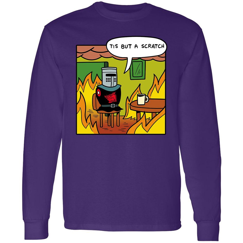 Long Sleeve T-Shirt - SJCRJ9H2 - Purple - 13