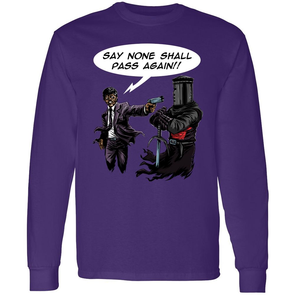Long Sleeve T-Shirt - H1FD1JRU - Purple - 13