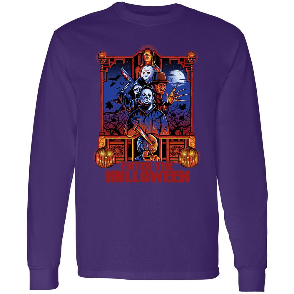 Long Sleeve T-Shirt - CHRRBYG8 - Purple - 13