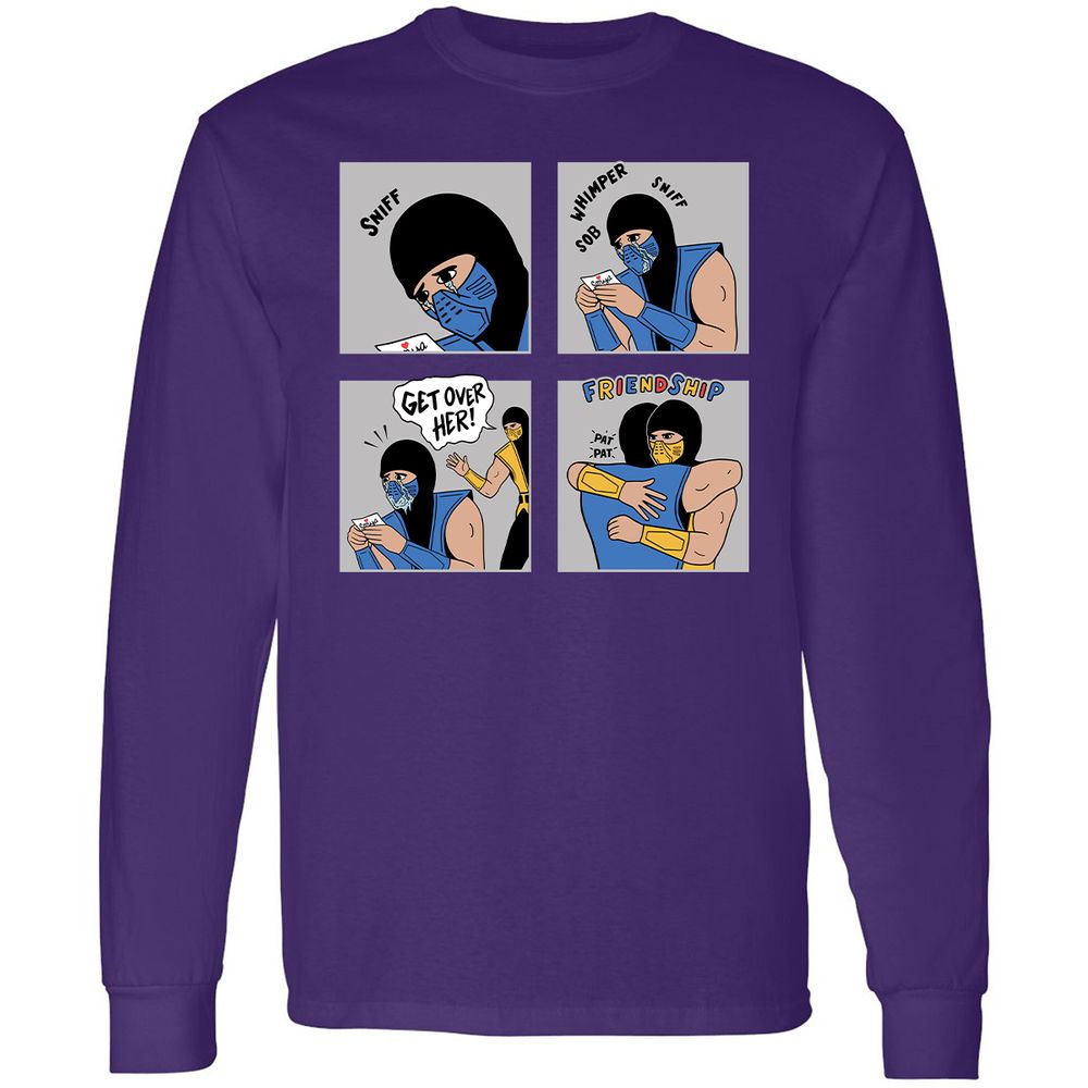 Long Sleeve T-Shirt - JPTBYGBR - Purple - 13