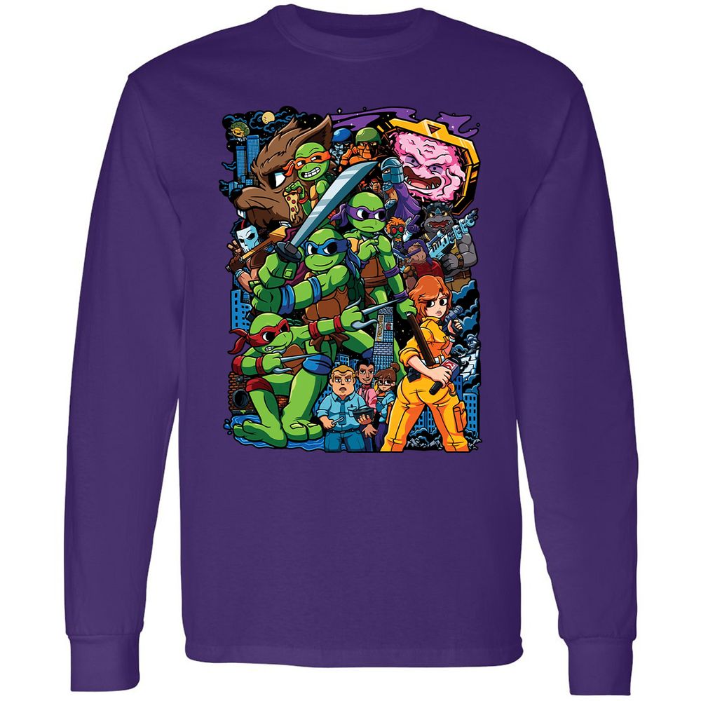 Long Sleeve T-Shirt - 213VCH8N - Purple - 13