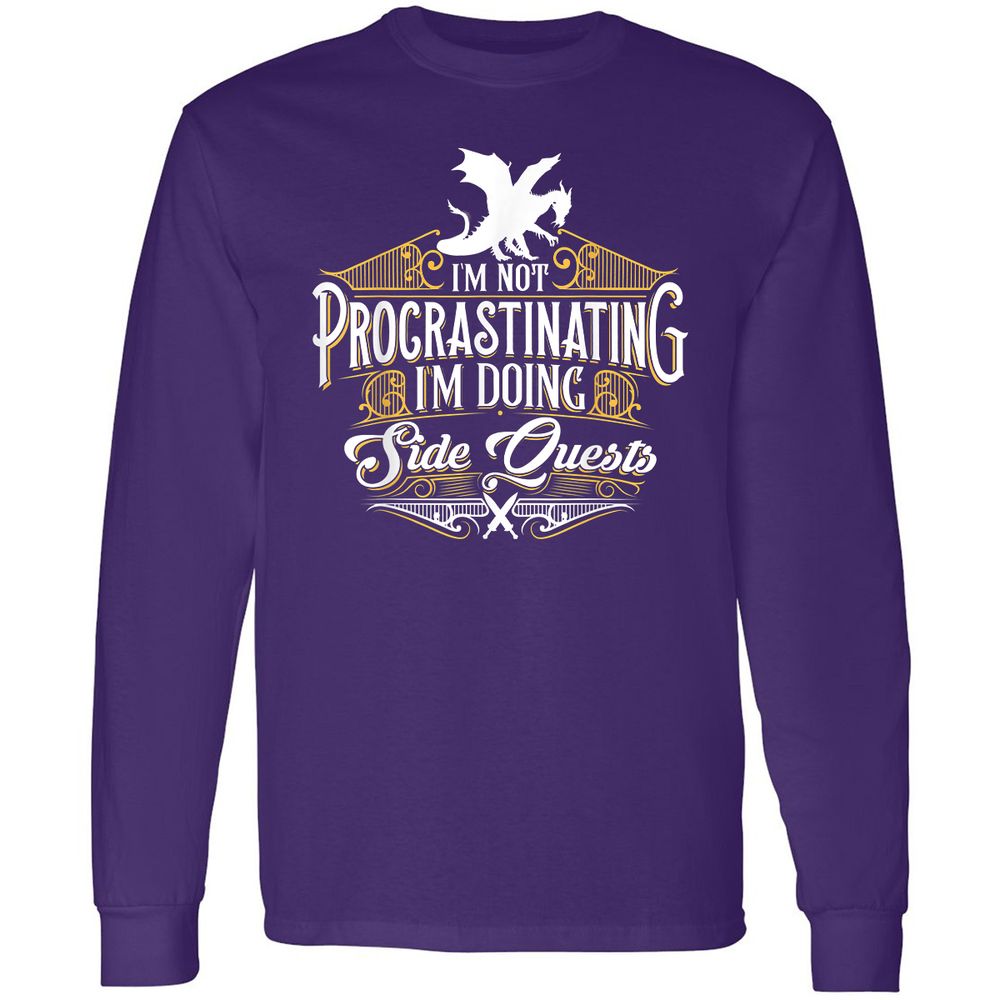 Long Sleeve T-Shirt - 6UXAM8M8 - Purple - 13