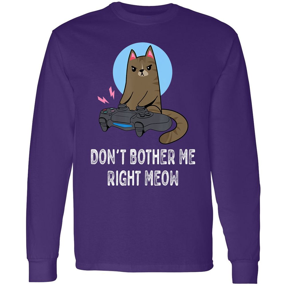 Long Sleeve T-Shirt - ZPJMMKTD - Purple - 13