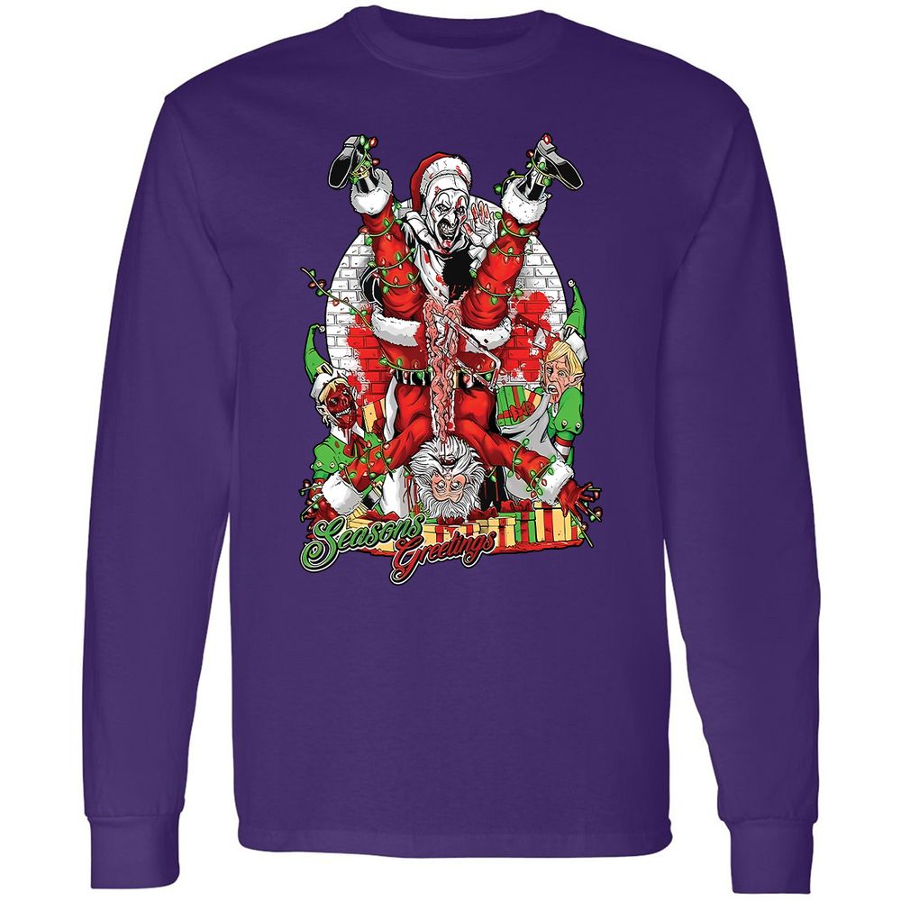 Seasons Greetings - Purple - 13