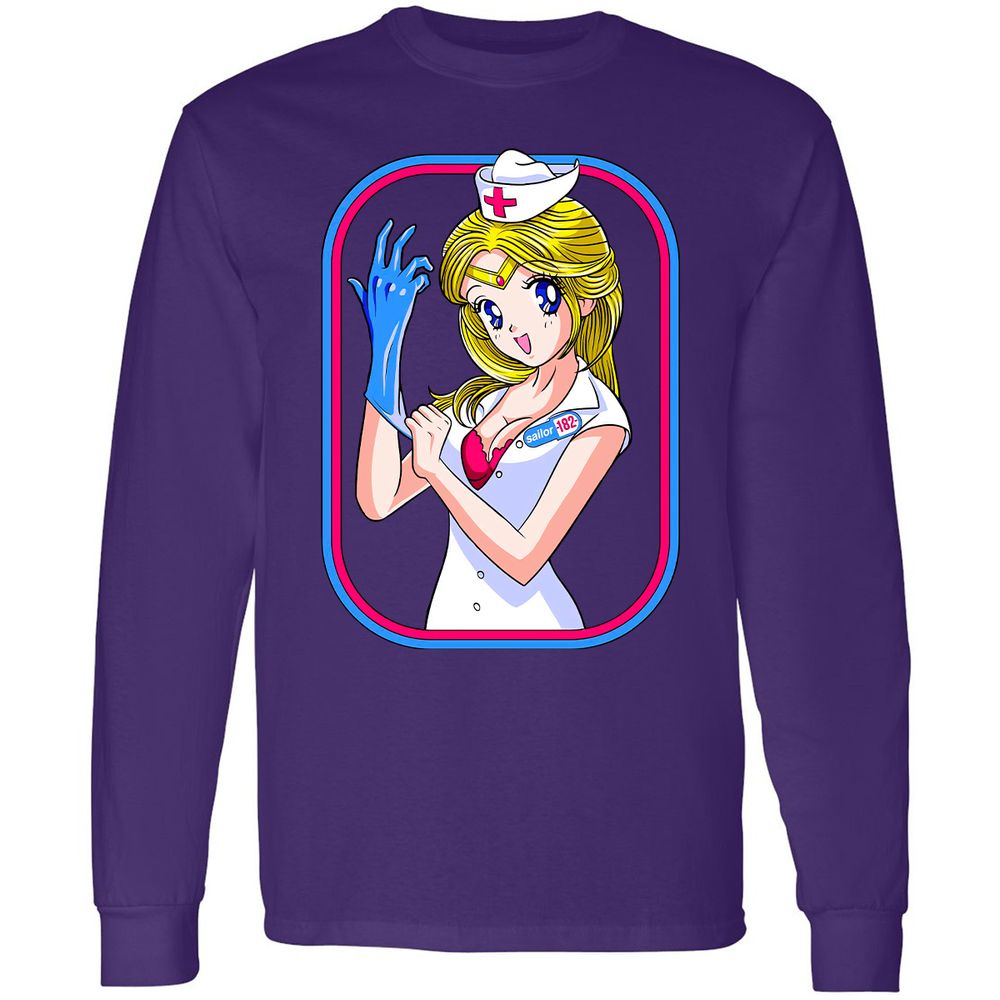 Long Sleeve T-Shirt - A7AR8TN5 - Purple - 13