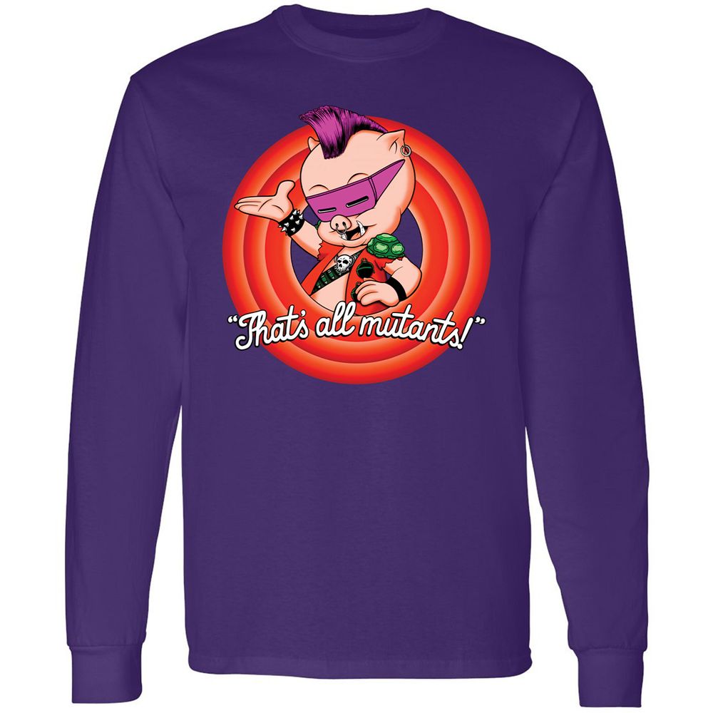 Long Sleeve T-Shirt - U6THKJLS - Purple - 13