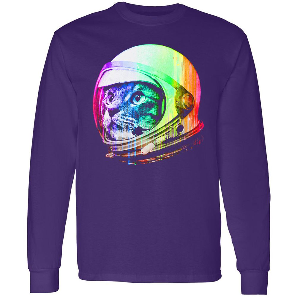 Long Sleeve T-Shirt - 8QG1WVSC - Purple - 13