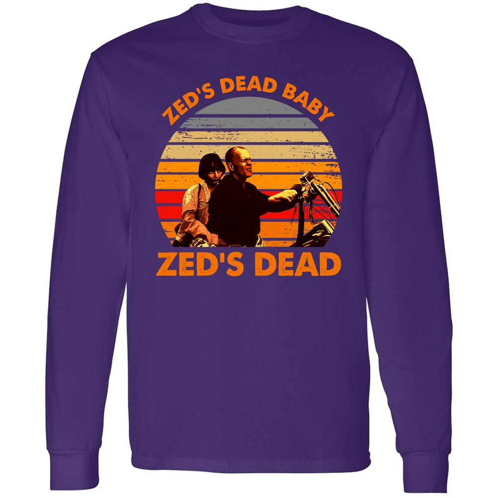 Long Sleeve T-Shirt - QTBFBY25 - Purple - 13