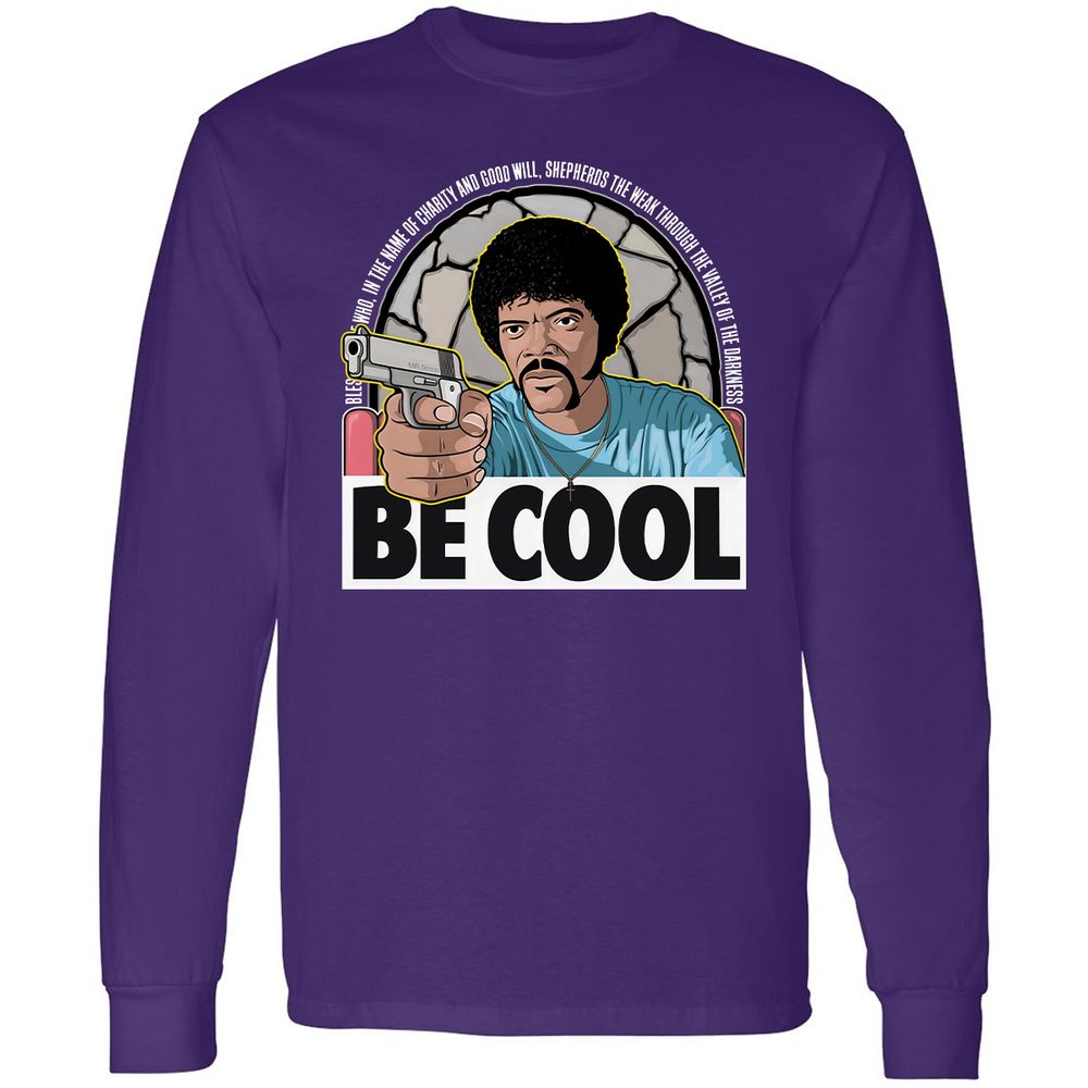 Long Sleeve T-Shirt - A8ZEYNUD - Purple - 13