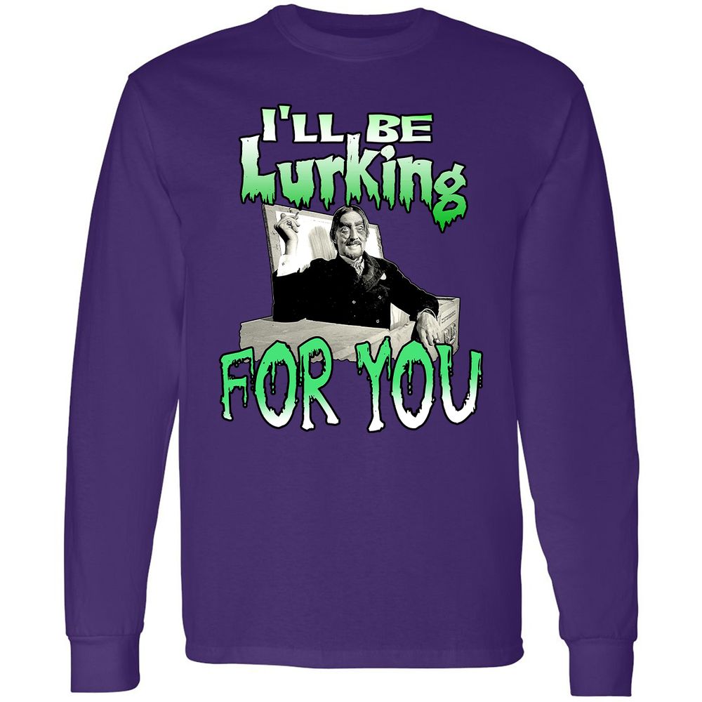 Long Sleeve T-Shirt - FJ3QHYSA - Purple - 13