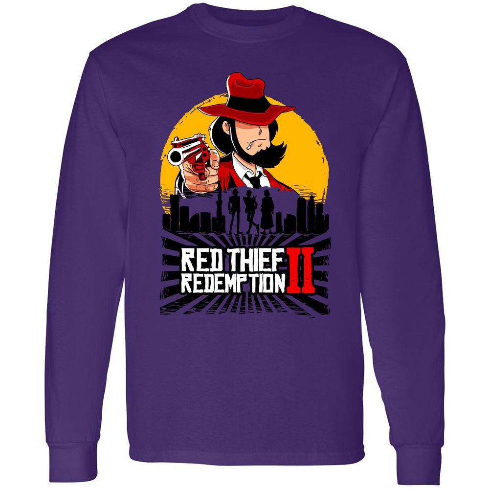 Long Sleeve T-Shirt - PRXJYP4R - Purple - 13