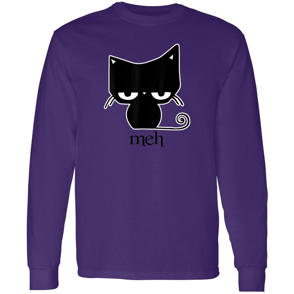 Long Sleeve T-Shirt - GJJXLKN3 - Purple - 13