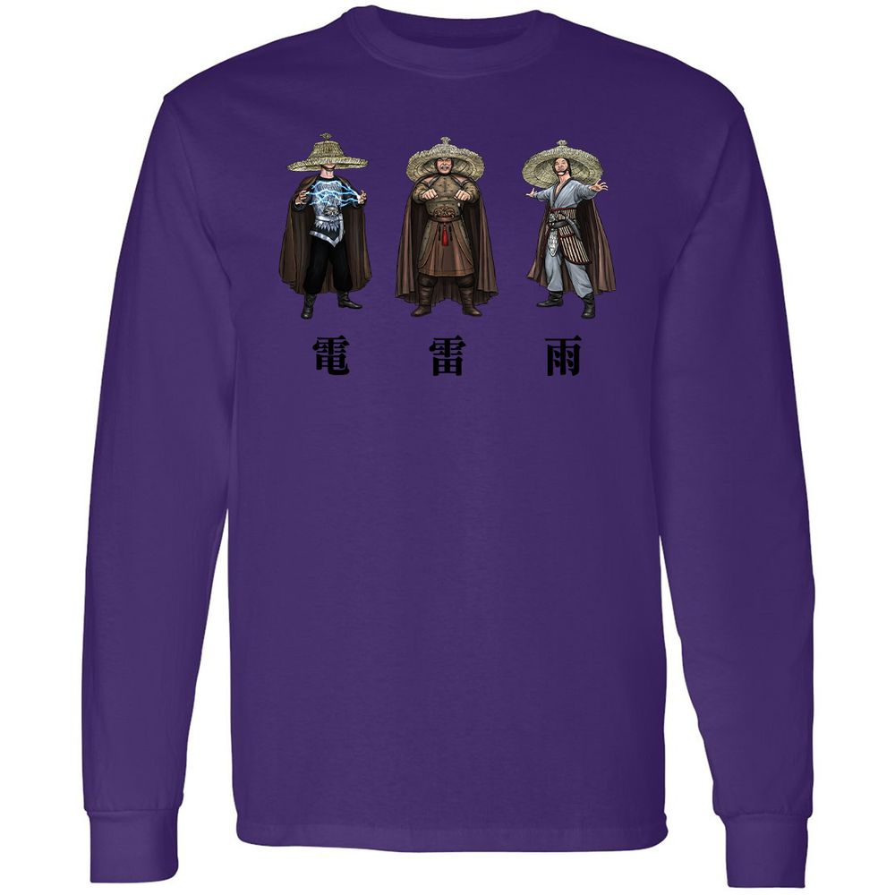 Long Sleeve T-Shirt - L8UP13FV - Purple - 13