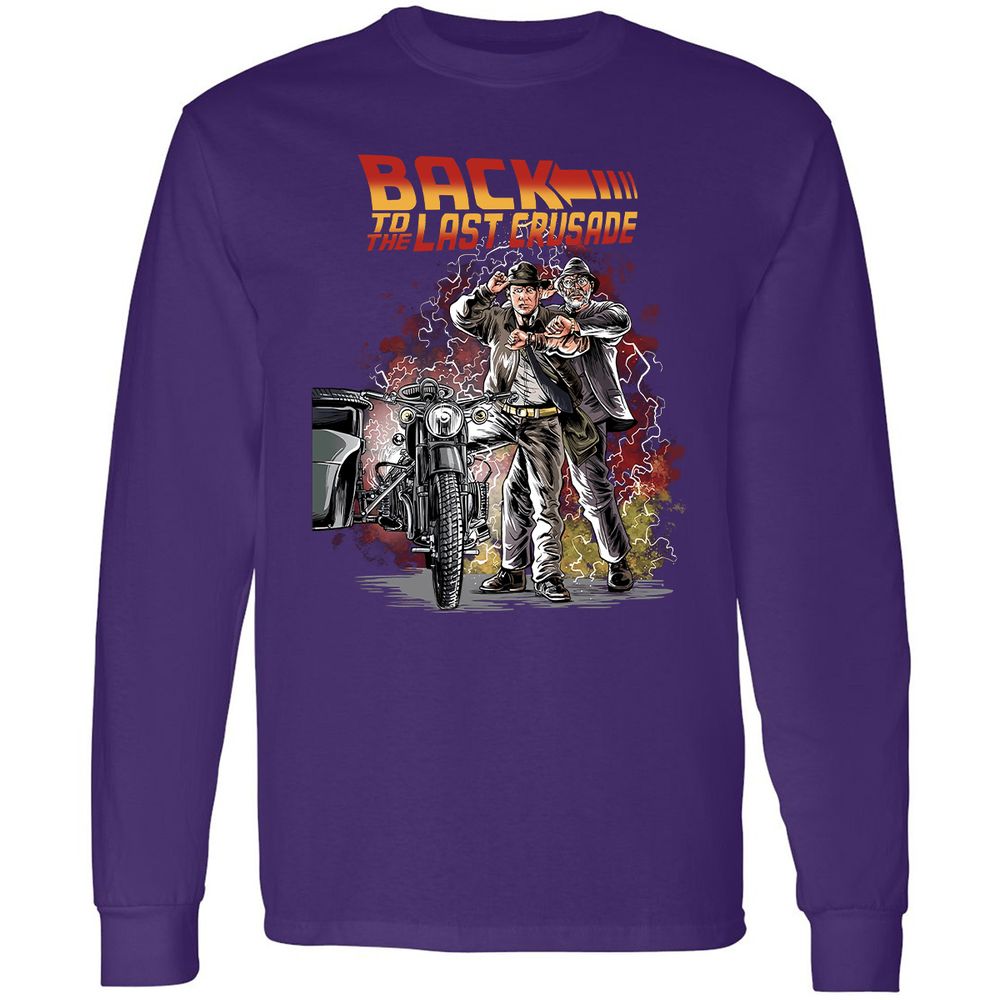 Long Sleeve T-Shirt - PKQYNBGA - Purple - 13