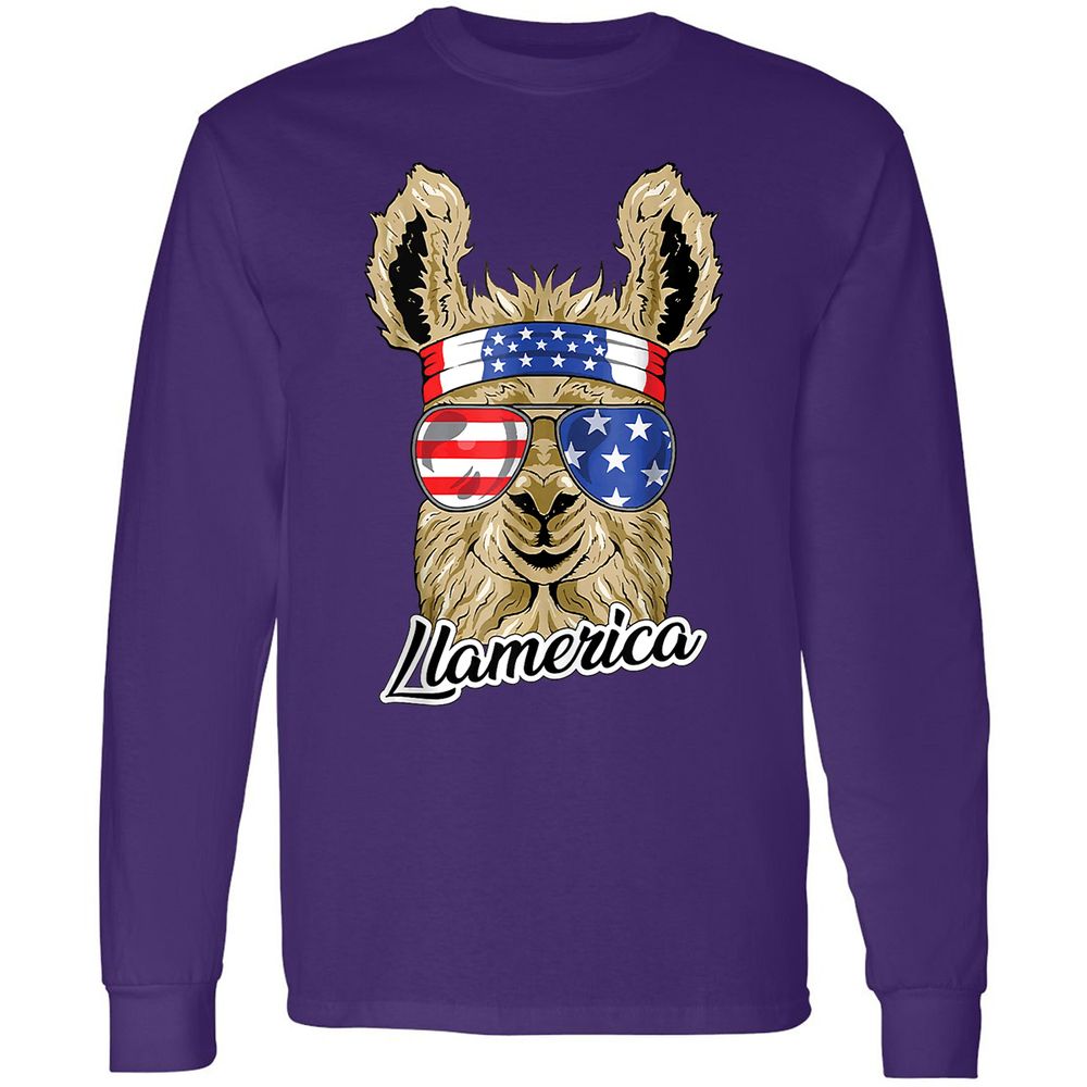 Long Sleeve T-Shirt - TLYV1LBL - Purple - 13