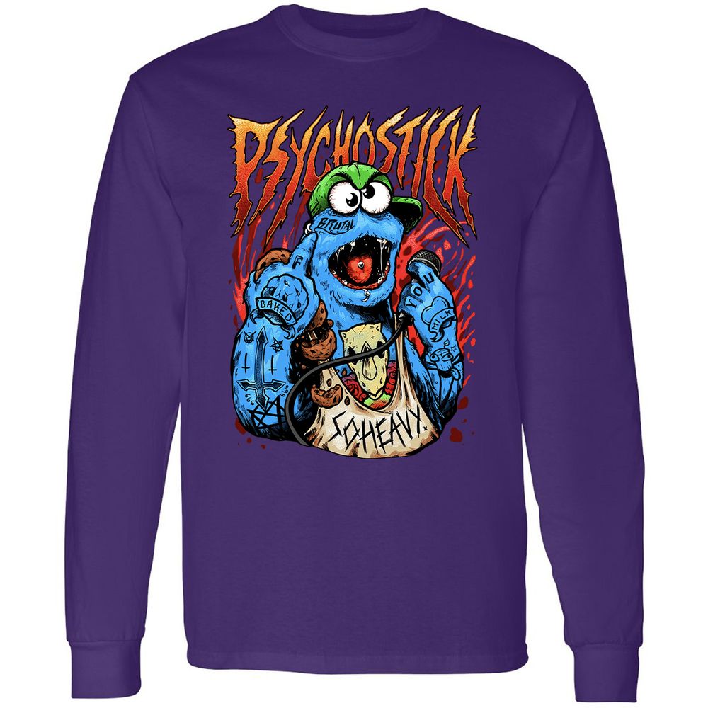 Long Sleeve T-Shirt - HNNMLZS9 - Purple - 13