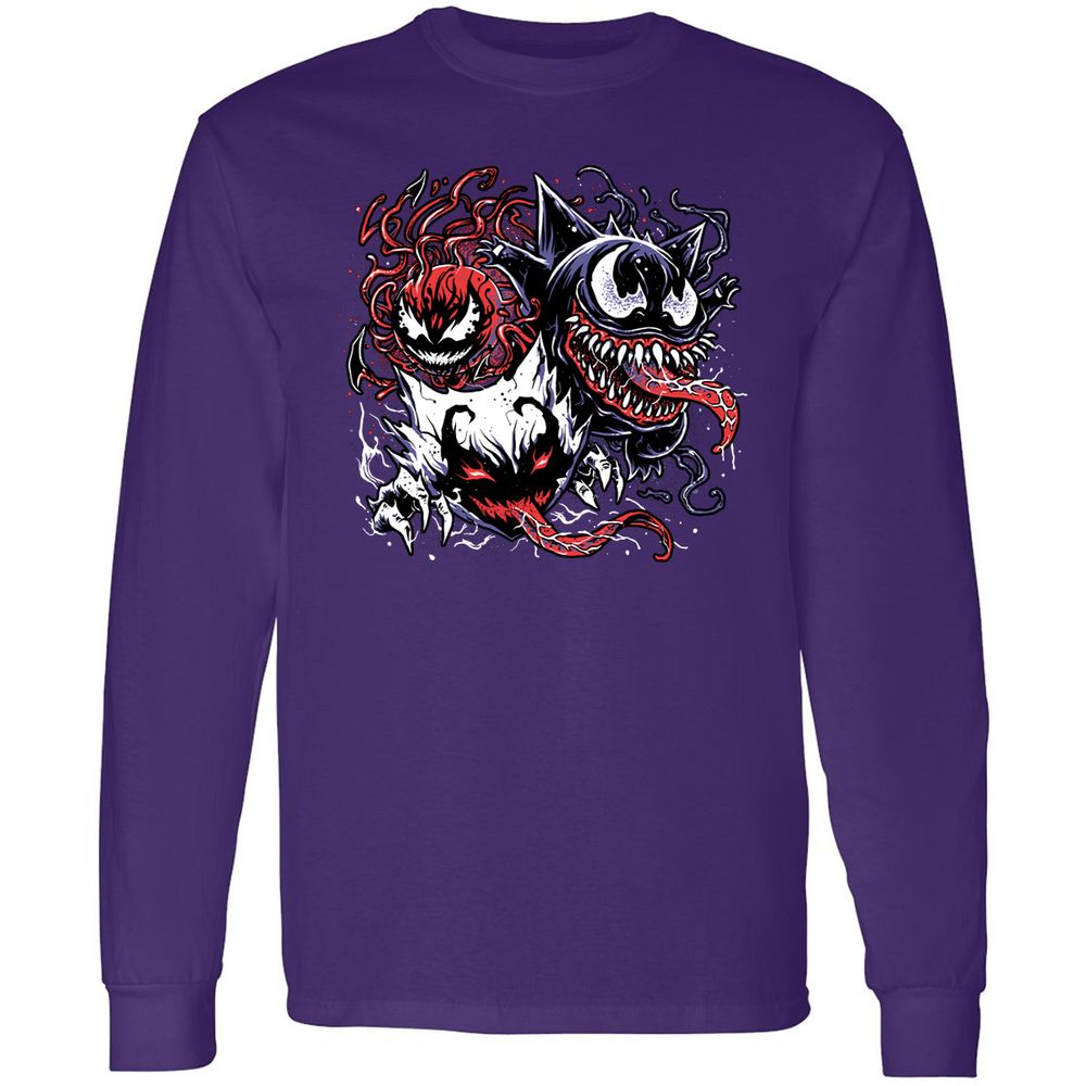 Long Sleeve T-Shirt - HFYZBPBY - Purple - 13