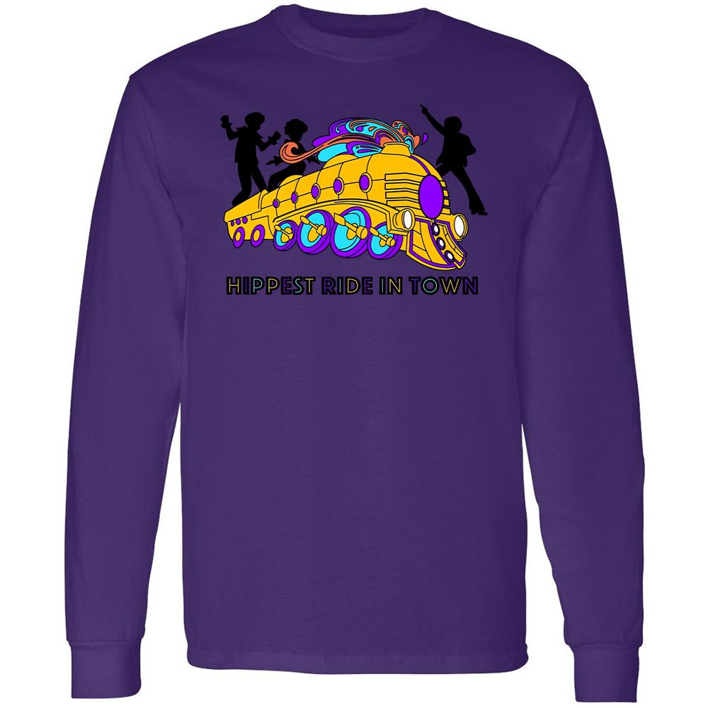 Long Sleeve T-Shirt - A286W23L - Purple - 13